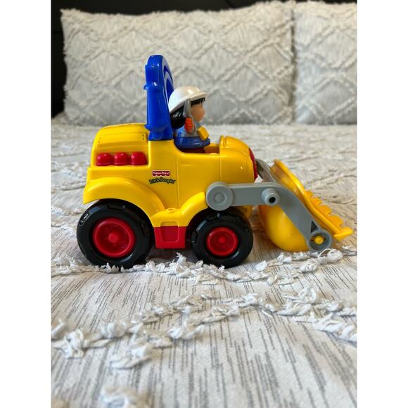 Fisher-Price Little People Lifty Loader Construction Figure Little People 2003 - Picture 3 of 12